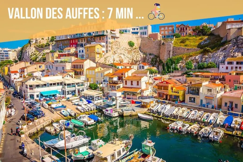 Divine Idylle Central Vieux-Port Terrasse Clim Μασσαλία
